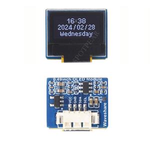 OLED SSD1315 디스플레이 화면 아두이노 라즈베리 파이 ESP32 피코 STM32 용 64  32 0.49 인치