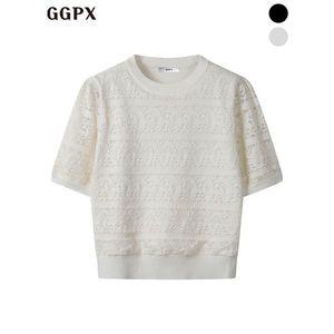 [GGPX]레이스 반팔 니트  GP3KP007F _P387916637