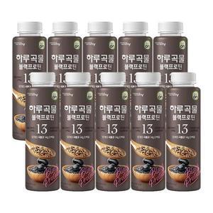 HY 한국야쿠르트 잇츠온 하루곡물 블랙프로틴 40gX10개