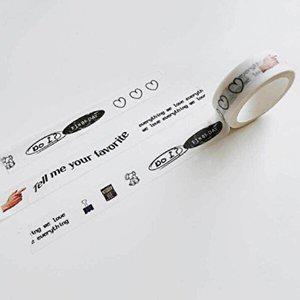 [브이와이][VCL2O72N]테이프 다꾸스티커 다이어리 꾸미기 Type