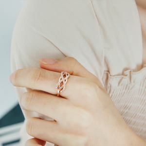 [헤스티아][핑크선물포장+쇼핑백Lieto] Amy Ring  반지