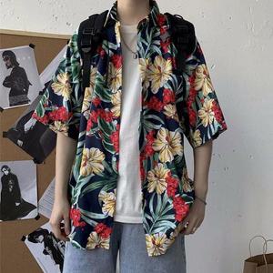[라일리] Rly 꽃무늬 바캉스 휴양지 하와이안 셔츠 5color