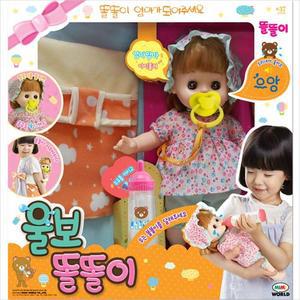 [JHQS04GP_52G3]울보 똘똘이 미미 아기 인형 선물