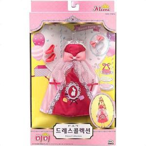 [JHQS04H8_52G3]드레스콜렉션 핑크 미미 인형옷 선물
