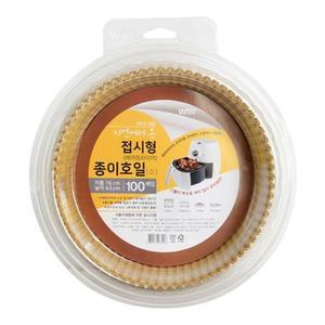 [ME9700O0_52C5]에어프라이어 접시형종이호일16cm(100매)