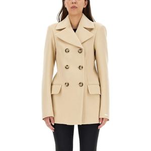 스포츠막스 여성 아이보리 더블버튼 트렌치코트 2320860139600740092