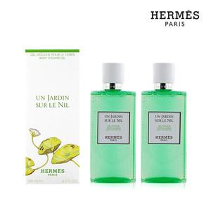 [에르메스 어메니티] 운자르뎅 수르닐 바디 샤워 젤  듀오세트 ( 200ml+200ml)