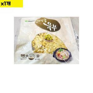 [MELJK156_52EH]식재료 도매 신미 슬라이스 유부 낱개 500g