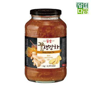 레드베리+(무배) 꽃샘 꿀생강차 1kg전통 꿀차 액상 전통 음료 향긋한