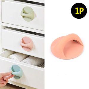 부착식 원형 문손잡이 1P WC2EF60