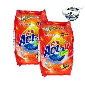 다목적 세탁 세제 10kg 2개 효율적인 (WFH8YCI)
