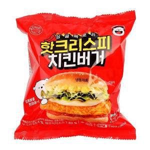[JHQRSL6D_52EH]더나음 핫 크리스피 치킨버거 190G