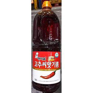 [셀러허브 패션][JHN1SS88_52EP]골드 고추기름 고춧기름 1.8L X8