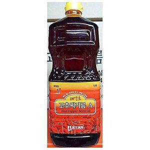 [셀러허브 패션][JHQ882PV_52EP]고추맛기름(A 고춧기름 금수 1.5L)X12