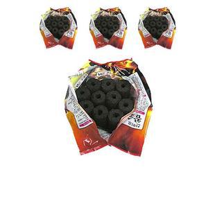 [MEK49624_53D4]간단한 점화 가능한 야자숯 X 1kg 4개입