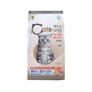 코코발송)캐츠랑 전영령 비타플러스 고양이 사료 20kg