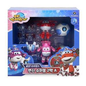 [MEJN0579_52GP]변신 로봇 아리 호기 슈퍼윙스6 슈퍼볼2팩