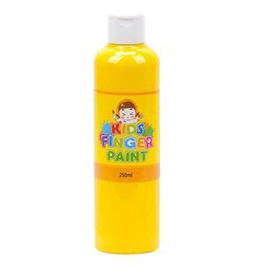 [MENL1686_52GP]미술놀이 핑거페인트 낱색 노랑색 250ml