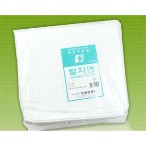 소독용 탈지면 의료용 사각절단솜 450g 거즈면 대용량솜 병원솜