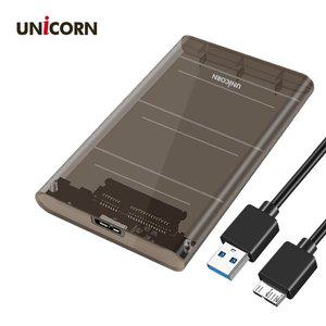 [유니콘] A타입 2.5인치 USB3.1 외장하드케이스 HDD SDD HD-7000G