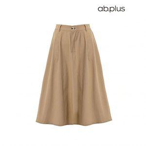 정품발송 Ab플러스 ab.plus/인기상품 재입고 원버튼 백밴딩 A라인 스커트 LSY5MS32A 264043