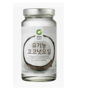 청정원 유기농 코코넛오일 545ml(500g) 맛있는 간편식 한국식품