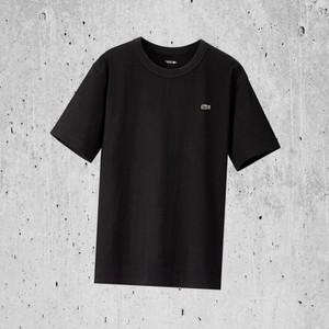 매장정품 라코스테 LACOSTE 베이직 크루 남성 반팔티 블랙 TH7618-031 1838873