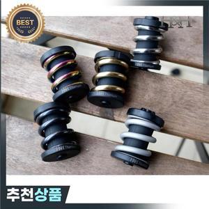 브롬톤 자전거 리어 쇼크 업소버 티타늄 H&H Cline용 접이식 댐퍼 합금