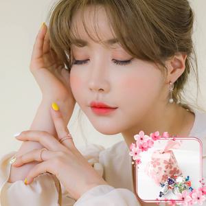 [헤스티아][+달콤한 벚꽃사탕패키지] 그대 내게 행복을 주는 사람 반지+핑크선물포장+쇼핑백