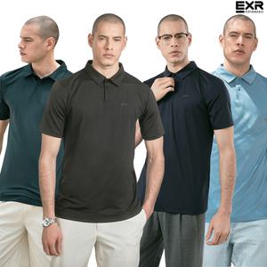 EXR 남성 메쉬 카라 티셔츠