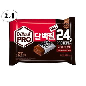 닥터유프로 단백질바 미니 280g (약 27개입) x 2개