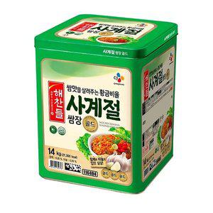 [기타]CJ제일제당 해찬들 사계절 쌈장 14kg