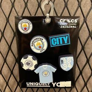 [크록스] HC02 맨체스터 시티 5팩 번들 MANCHESTER CITY (맨시티) 5PCK BUNDLE 100 (S14023894)
