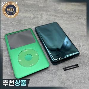 아이팟 6th Classic용 녹색 전면 페이스플레이트 케이스 하우징 ClickWheel 센터 단추 베젤 80GB