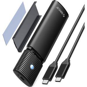 오리코 ORICO M.2 NVMe SATA SSD Enclosure Adapter Tool Free USB C 3.2 세대 2 10Gbps 5Gbps NGFF PCIe M