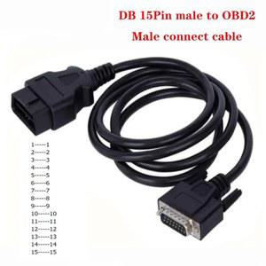 자동차 수 16핀 Db15 데이터 VGA 케이블 to Obd 연장 코드 15핀 156cm 피트 OBD2 진단 5 DB