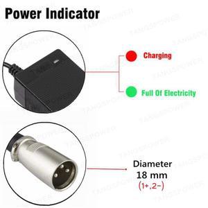 카메라 충전기 28.8V 휠체어 골프 카트 용 24V 5A 납산 배터리 충 3 핀 XLR 커넥터 포함 고속 충전