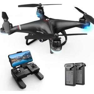 Holy Stone 2K GPS FPV RC 드론 HS100 HD 카메라 라이브 비디오 리턴 홈 조정 가능한 광각 카메라가 장착된