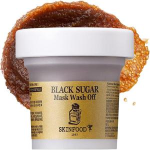 스킨 푸드 블랙 슈가 마스크 워시 세탁 팩 100g 품