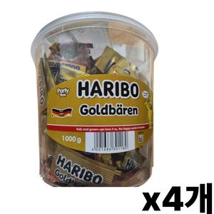 하리보 골드베렌 젤리 1kg 4개