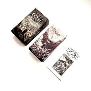Gustave Dore 타로 카드 78pcs 가족과 친구를위한 파티 게임 엔터테인먼트 영어 버전 운세