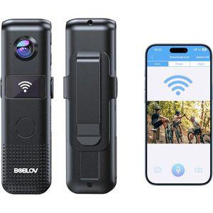 BOBLOV C18 바디캠 소형 미니캠코더 블랙박스 웨어러블 64GB