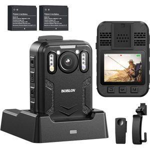 BOBLOV B4K2 4K 바디캠 블랙박스 소형캠코더 128GB