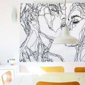 L 포스터 고급그림 가림천 인테리어액자 신혼집 벽장식