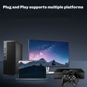 USB 유선 게임 패드 PC 핸들 컨트롤러 시스템 A