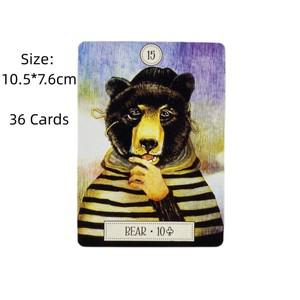 Dreaming Way Lenormand 오라클 카드 A 36 영어 비전 점술 에디션 덱 게임