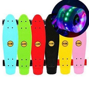 벧엘 DELACRUZ 크루져보드 LED 발광바퀴 부착