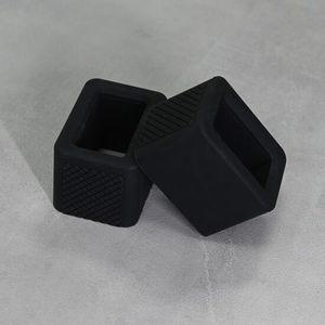 실리콘 안전벨트 클립 버클 고정 커버 차량용품 블랙