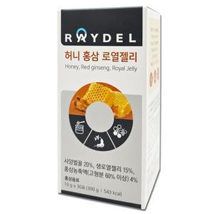 레이델 허니 홍삼 로열젤리 10g X 30포 x 1박스 TWL