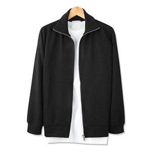 [리빌모아]남자 봄가을 데일리 집업 니트 집업가디건 RB4-KN-Q003-블랙